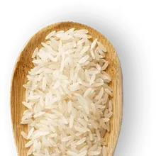 Jasmine Rice macro photo