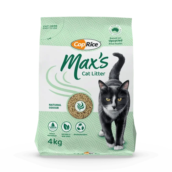 Pack shot_SU3755 Max's Cat Litter 4kg 2024 Front.png