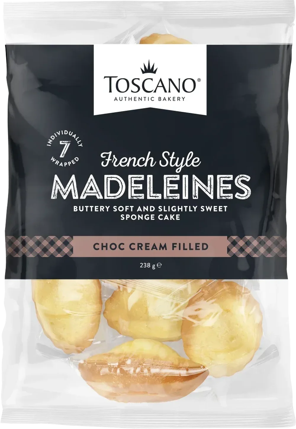 Choc Filled Madeleines