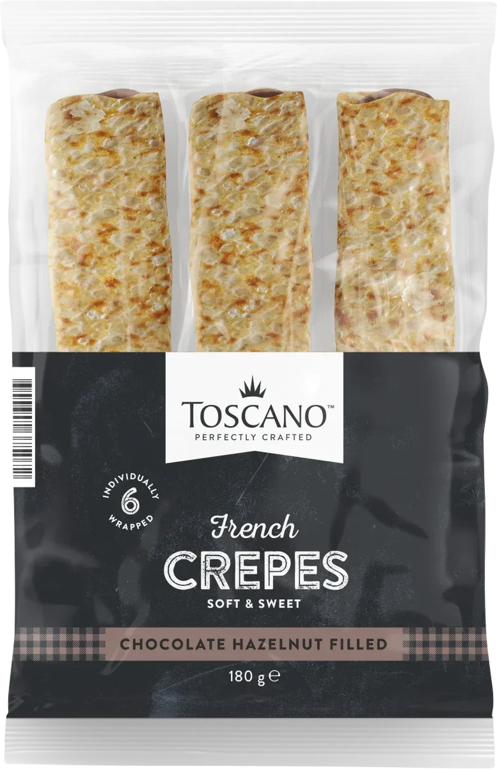 Chocolate Hazelnut Filled Crêpes