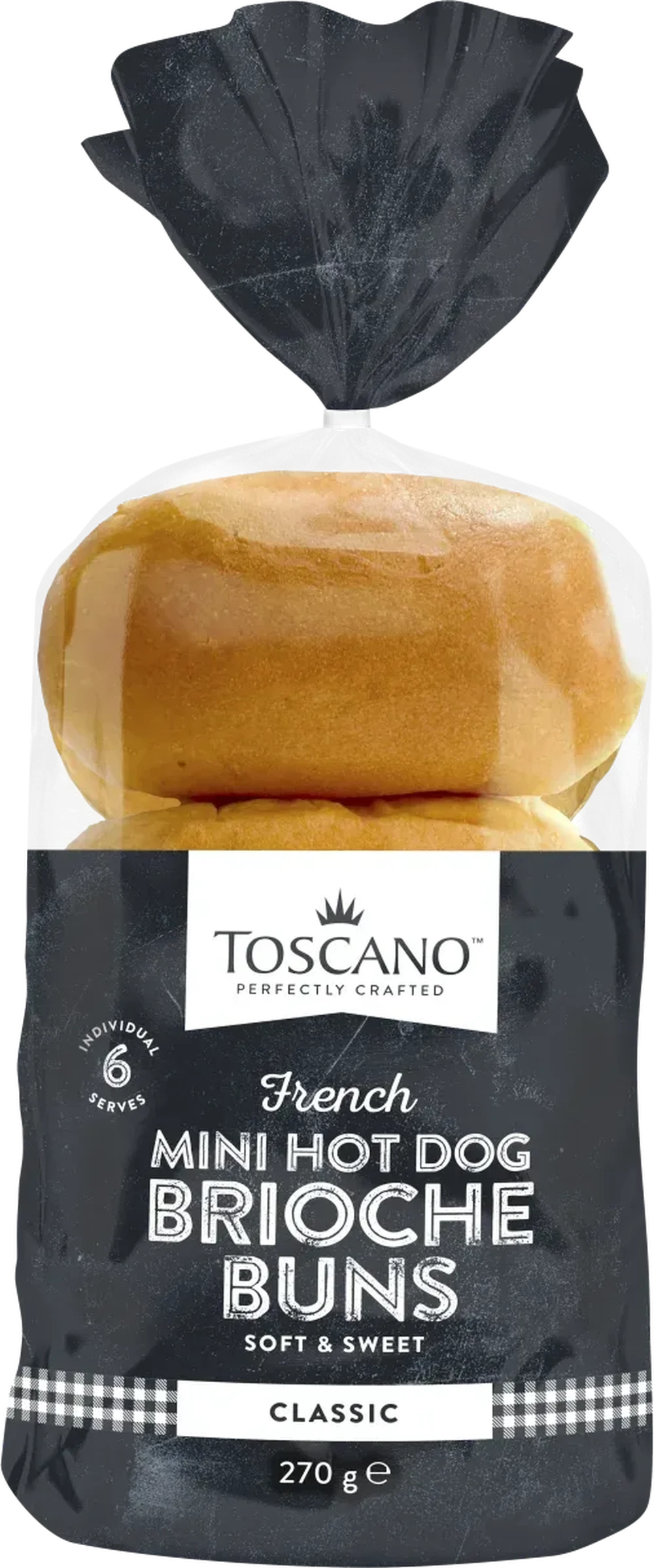 Mini Hot Dog Brioche Buns