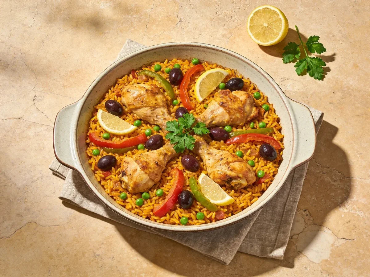 Easy Spanish Chicken Paella