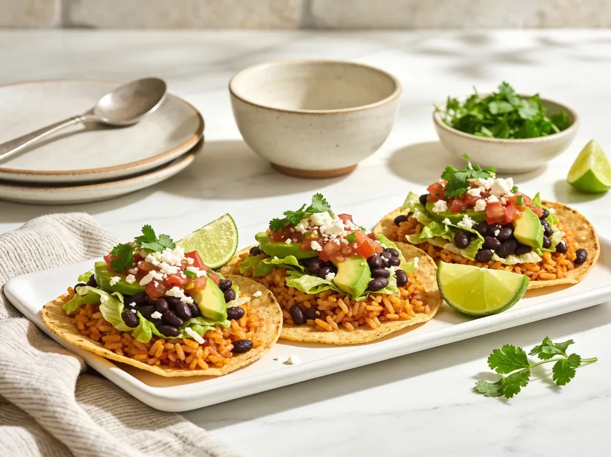 Fiesta Rice Tostada