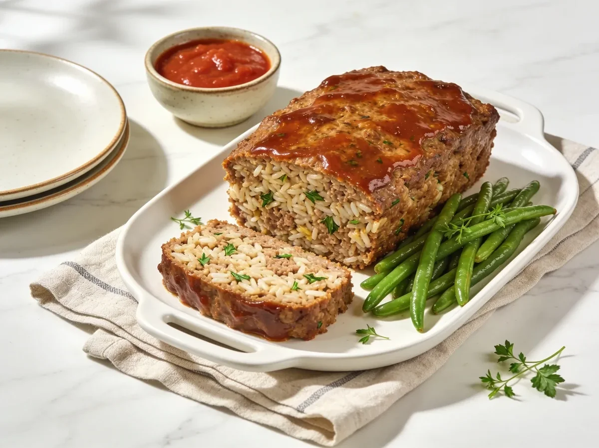Rice Meatloaf