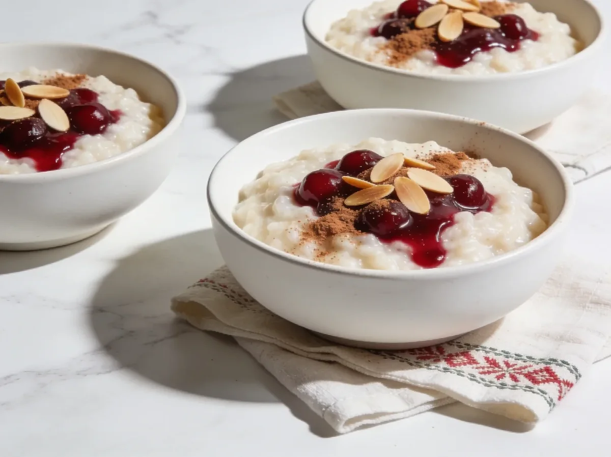 Scandinavian Christmas Rice Pudding (Ris A L'amande)