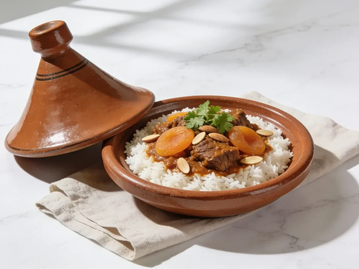 Spiced Lamb Tagine with Rice