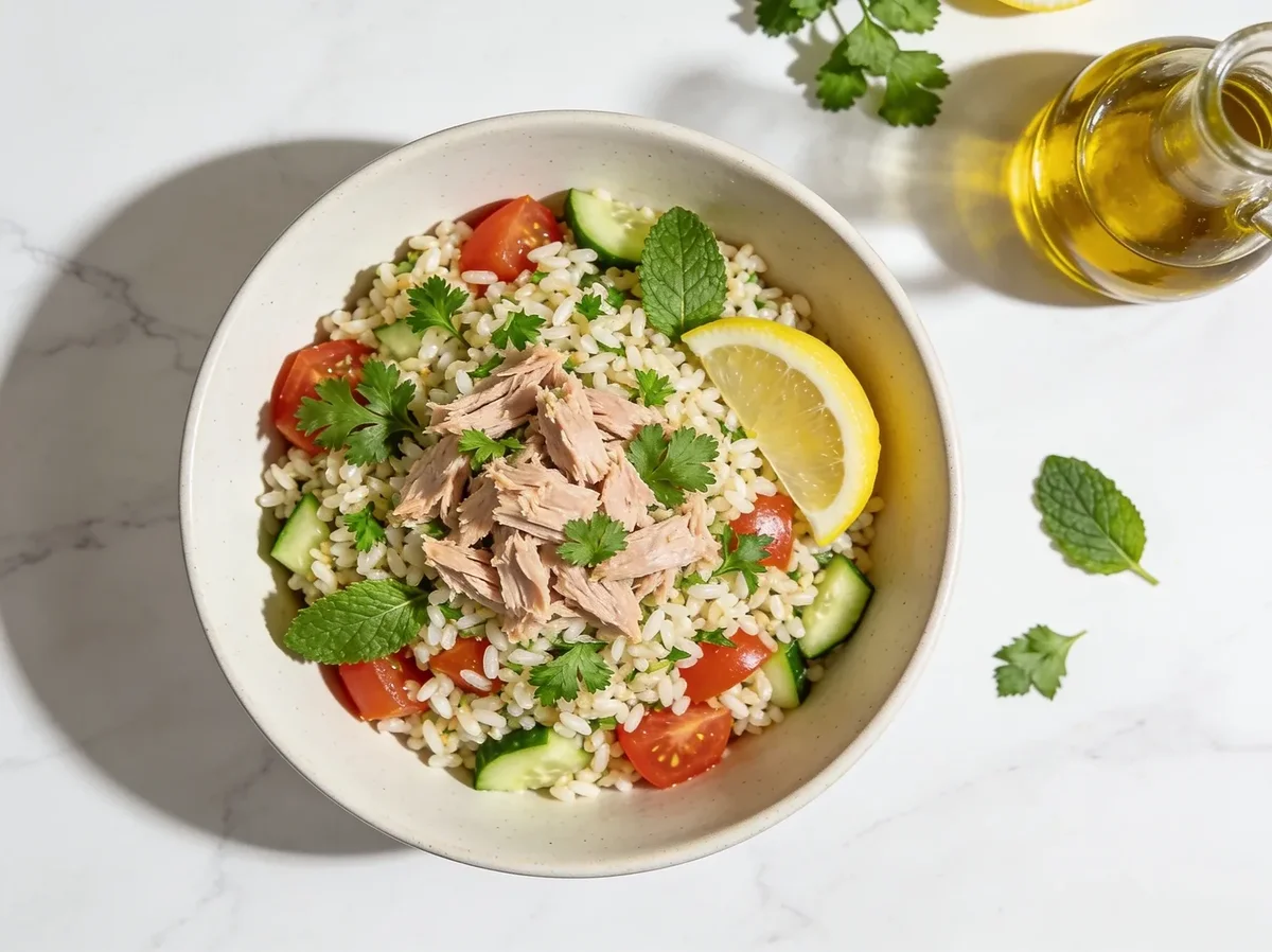 Tuna Rice Tabouli