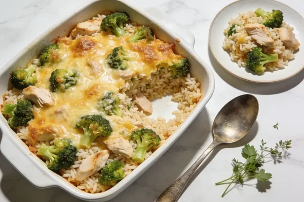 Chicken Broccoli Rice Bake