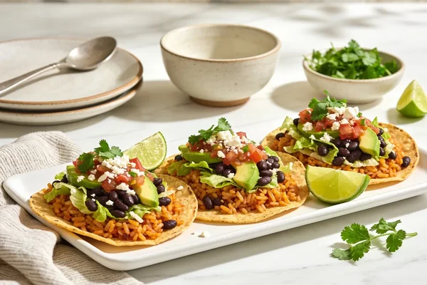 Fiesta Rice Tostada