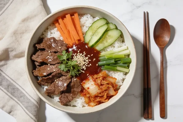 Korean Beef and Rice