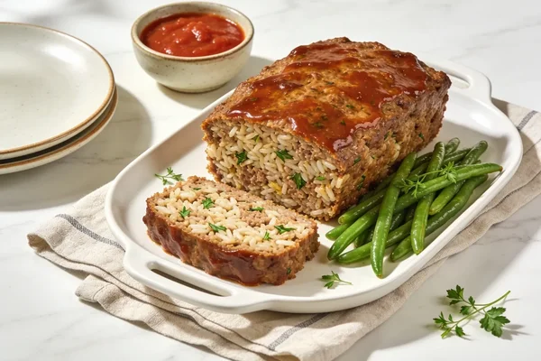 Rice Meatloaf