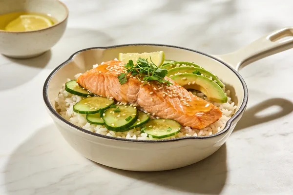 Salmon and Rice