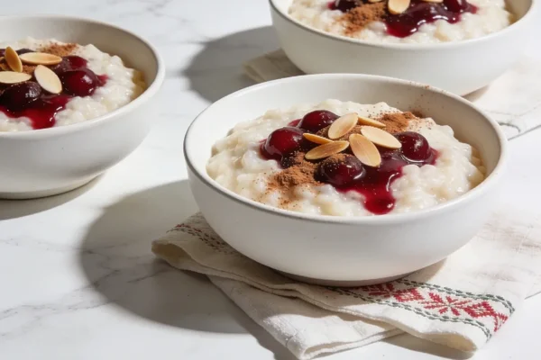 Scandinavian Christmas Rice Pudding (Ris A L'amande)