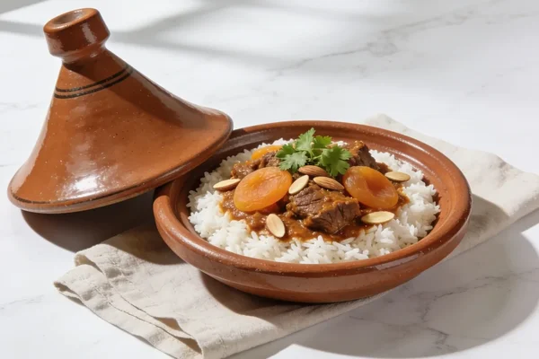 Spiced Lamb Tagine with Rice