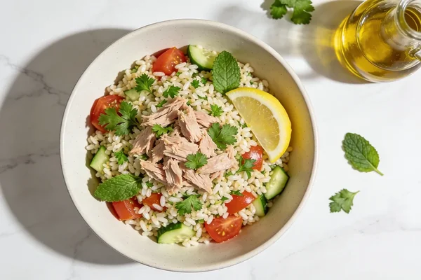 Tuna Rice Tabouli