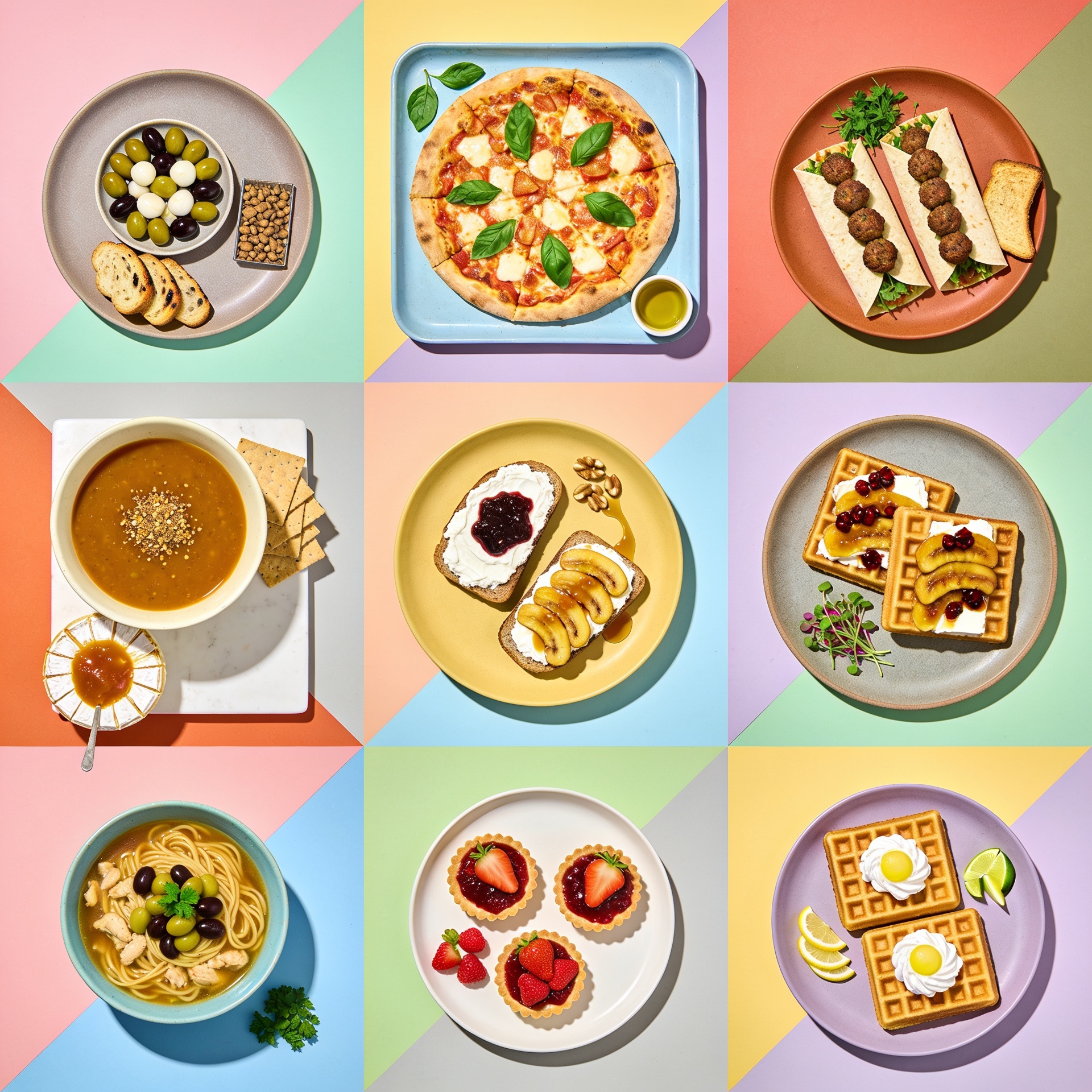 A colourful spread of Riviana recipes